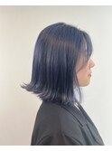 韓国スタイル ハイトーンベースのBLUE