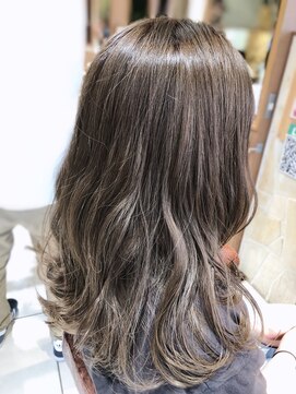 ヘアリゾートエーアイ 新宿西口店(hair resort Ai) ブリーチなしグレージュ