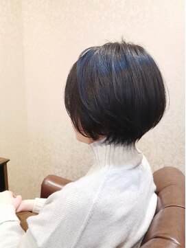 ダリ 本店(DAHLI) 丸み　髪質改善ショートボブ