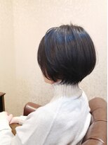 ダリ 本店(DAHLI) 丸み　髪質改善ショートボブ