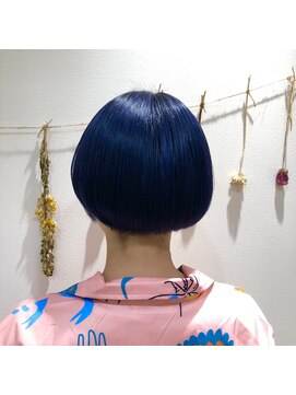 プログレス ひばりヶ丘店(PROGRESS) ネオダークネイビー★#マッシュ#ビタミンカラー