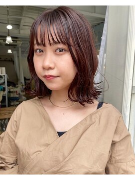 アンメリーアン(Ann merry ann) 20代30代◎/くびれボブ/カラー/前髪