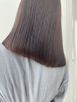 ジーナ 博多(Zina) 【Zina】カーキグレージュ/鎖骨ミディアム/20代30代40代