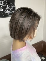 ヘアーデザインサロン スワッグ(Hair design salon SWAG) ショート　バレイヤージュ