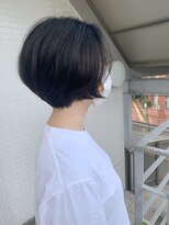 オーシャン(Ocean)&nbsp;[OCEAN Hair&Life藤原純] 黒髪クセ毛ショート☆