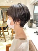 スッキリ美シルエットショート☆似合わせカット