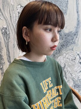 ブローチ 表参道(broocH) BOB/大人ボブ/透明感カラー　表参道