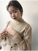 シースルーバンク/タイトショート/耳掛けショート/モード