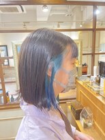 ネオリーブカップ 町田店(Neolive capu)&nbsp;イヤリングカラー☆爽やかブルー☆