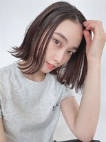 ルービック 京橋(Rubik's)&nbsp;ナチュラルボブ×黒髪ボブ大人可愛い20代30代40代