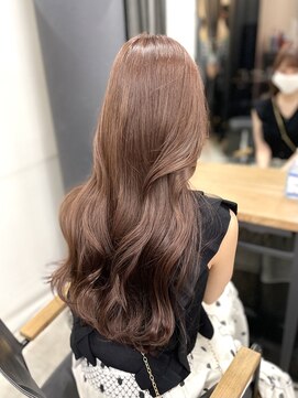 アリュウル 表参道 青山(Allure) ほんのりピンクのベージュカラー×韓国ヨシンモリ【大塚】