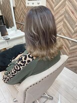 ヘアメイクゼロ 坂戸駅前店(hairmake zero)&nbsp;グレージュトパーズ/シアーグレージュ/フレンチセピアアッシュ