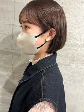 ヘアアンドビューティー クローバー(Hair&Beauty Clover) ミニボブ/ことりベージュ