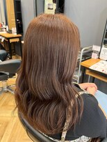 アルター(aL ter)&nbsp;［黒髪/グレーベージュ/レイヤーロング/前髪パーマ］