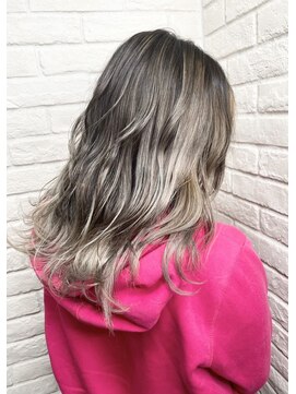 ユウル 横浜(juhl.) グラデーションカラー/ブリーチ/ダブルカラー/バレイヤージュ