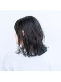 コテ風パーマミディアム