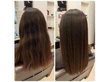 ヘア リノベーション フロンティア(Hair Renovation FRONTIER)の雰囲気（イチオシ★弱酸性髪質改善トリートメントで艶とさらさらな質感。）