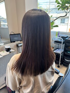 ラナ ナカガワ(Lana NAKAGAWA) 透明感カラー、愛されモテヘアー、艶髪