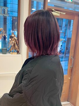 ネオリーブ クタ 町田店(Neolive kuta) 【Neolivekuta町田店】切りっぱなしボブ