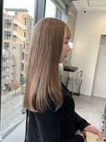 ゴウトゥデイシェアサロン 町田店(GO TODAY SHAiRE SALON)&nbsp;ミルクティーベージュ【町田/韓国ヘア/ミルクティー】