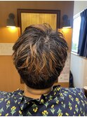 刈り上げマッシュショート