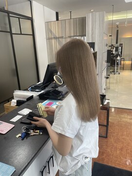 ノーム バイ アウラ(norm. by aura) ミルクティーベージュダブルカラーインナーカラーケアブリーチ