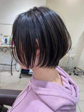 ティダスマイル ふじみ野店(tida smile) 黒髪にも似合う♪ナチュラルショートボブ