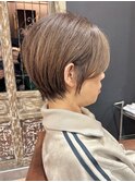☆イメチェン大人かわいい★ショートボブ/白髪ぼかし/ハイライト