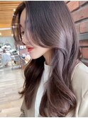 大人ロングヘア*くびれヘア*フェイスレイヤー*センターパート