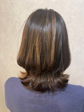 ウィスプ 赤羽店(wisp) 魅力を引き出すインナーカラーと大人のくびレイヤー#2