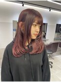 レイヤーカット×カシスレッド