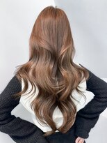 アルバム 渋谷パルコ(ALBUM)&nbsp;ロング顔周りレイヤー韓国ヘアおくれ毛くびれヘア_ba538701