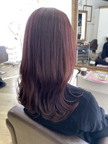 コワファースト 大分(COIFF1RST) ブリーチなしレッド