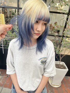 ブレス(bless) ブロンド/ブルー