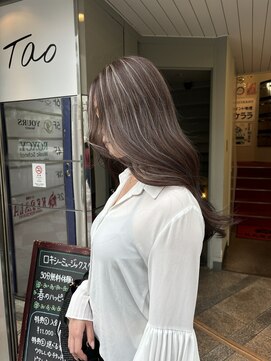 タオ 河原町(Tao) "ハイライトとケアカラー"