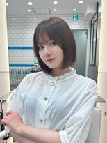 シー バイ ロンド 新宿(Sea by Lond)&nbsp;イメチェン×美髪[外ハネボブ/ボブ/グレージュ]