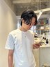 《SNSで予約続出》REN指名限定メンズ曲がる縮毛矯正＋カット/19000