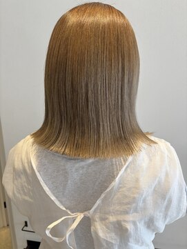 チーモ ハッピー ヘア メイク(CheeMo happy hair make) 外はね×夏カラー