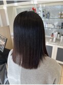 髪質改善　ダークブラウン　２０代３０代４０代　長津田　青葉台
