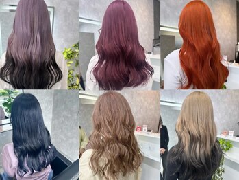 グランデ リー(GRANDE ly)の写真/【高畑駅徒歩２分】ナチュラルからハイトーンカラーまで、理想の髪色を実現！オーガニックカラーも取扱い◎
