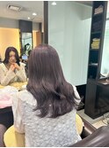 艶感ラベンダーブラウン◎透明感カラー