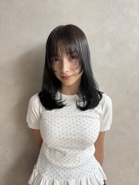 キイ ギンザ(k.e.y GINZA) アッシュブラックヘア