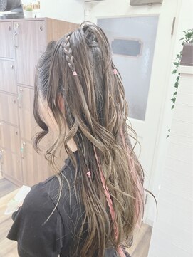 ビーンヘアスタジオ 蒲田(Bean hair studio) ハーフトップポニーで可愛く＆カッコ良く☆
