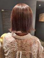 ヘアリゾート粋 トゥジュ 池袋東口店(tujuh)&nbsp;切りっぱなしボブ/ショート／外ハネ/ミルクティーブラウン