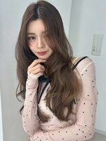 ユーフォリア 新宿店(Euphoria)&nbsp;大人可愛いシフォンベージュブリーチなし透明感ロング