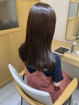 スリーオオテマエ(three. Otemae)&nbsp;【three】ピンクブラウン[天満橋/谷町]