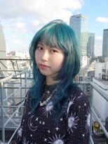 ブロック ジャポン(bloc japon)&nbsp;レイヤーカット ハッシュカット ダブルカラー ブリーチ