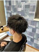 メンズ　スパイラルパーマ