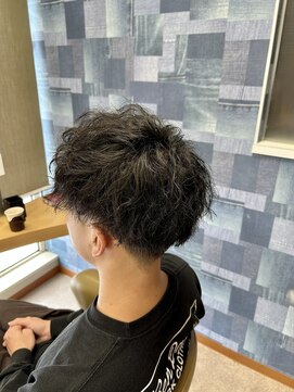 コットン95%(COTTON95%) メンズ スパイラルパーマ