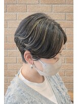 エクラ(eclat)&nbsp;30代40代◎大人ハンサムショート×ハイライト春